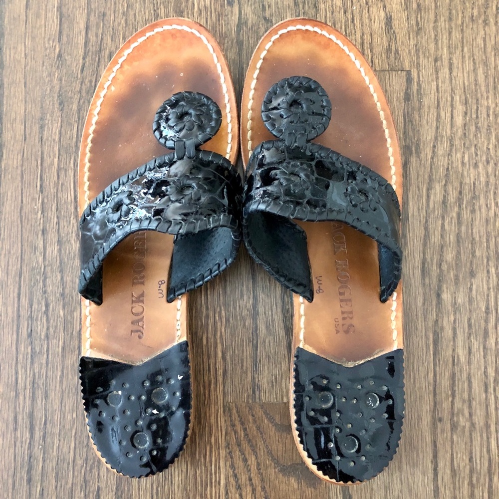 Jack Rogers - Jacks Flat Sandal (Black)